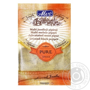 Spices black pepper Alvo universal 30g - buy, prices for NOVUS - photo 1