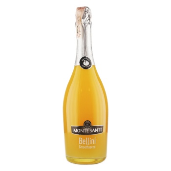 Винный игристый напиток Monte Santi Smoothsecco Bellini белый сладкий 10% 0,75л - купить, цены на NOVUS - фото 2