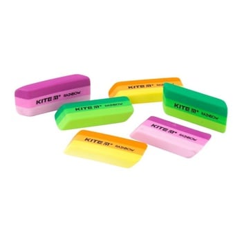 Rainbow Colored Eraser Assorti - buy, prices for ULTRAMARKET - photo 1