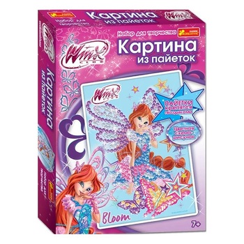 Набор для творчества Ranok-Creative Картина из пайеток Winx в ассортименте - купить, цены на NOVUS - фото 1