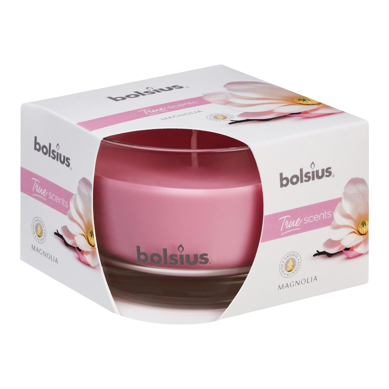 

Свіча Bolsius Feel Happy в склі з ароматом манго и бергамот 6.3x9см