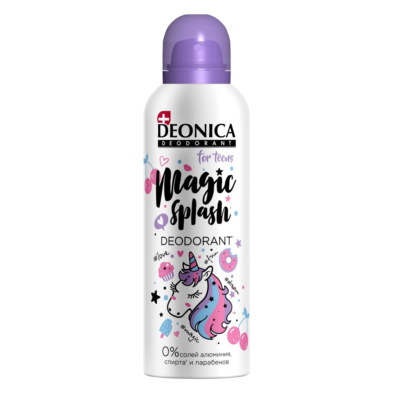 

Дезодорант-спрей Deonica Magic Splash for teens 125мл