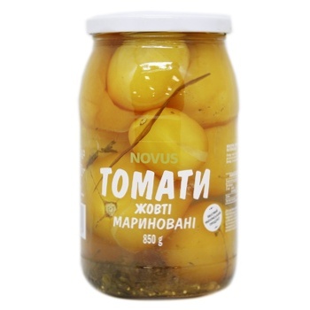 Novus Yellow Marinated Tomatoes 850g