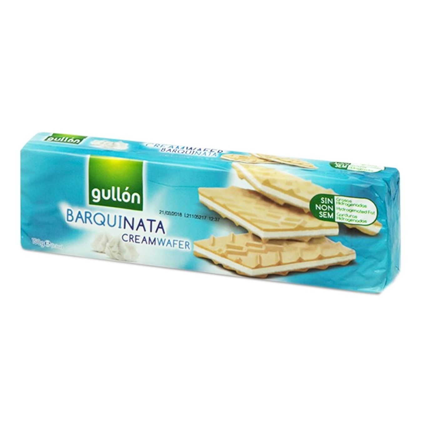 

Вафли Gullon Barquinata сливочные 150г