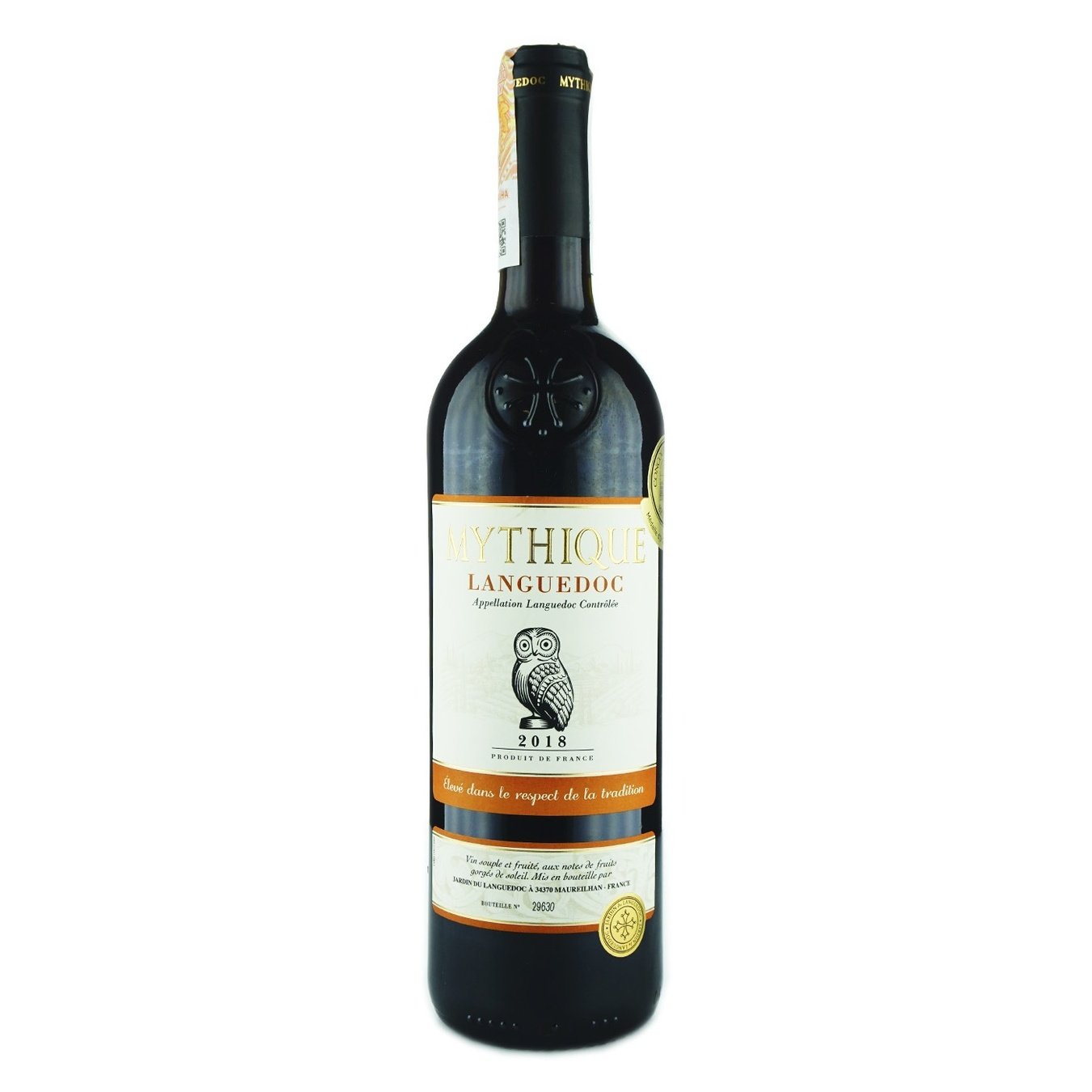 

Вино Mythique Red Languedoc красное сухое 13.5% 0,75л
