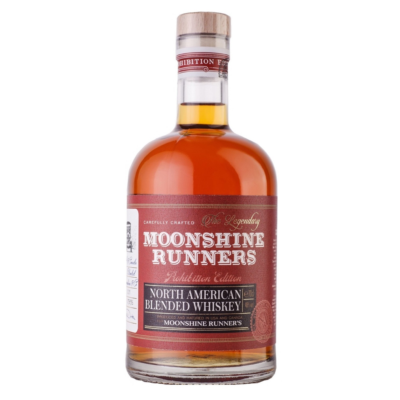 

Виски Moonshine Runners Blended American 40% 0,7л
