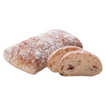 Wheat Grain With Crunberry And Raisins Hearth Ciabatta 150g