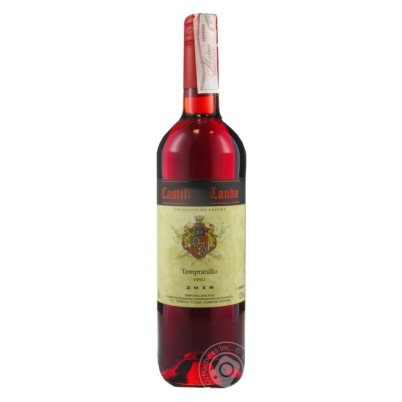 

Вино Castillo de landa Temranillo красное сухое 12% 0,75л