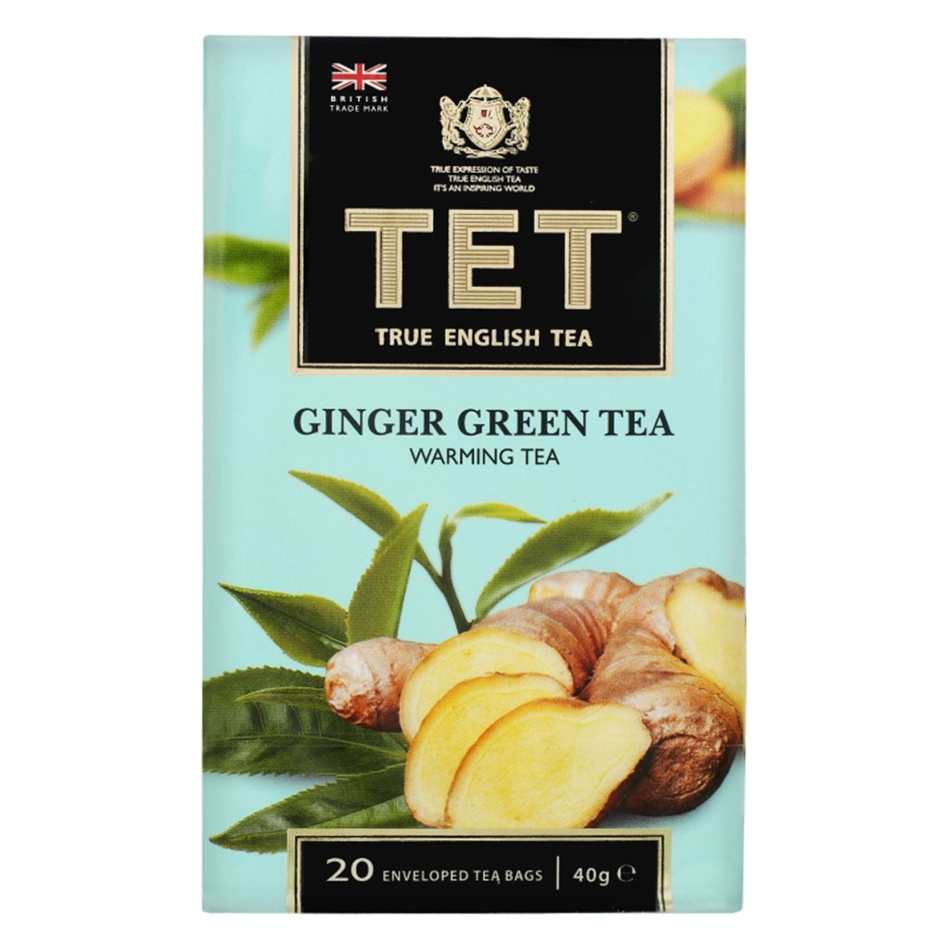 

Чай ТЕТ Ginger Green зеленый 20шт x 2г