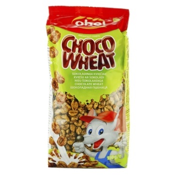 Сніданок сухий Oho повітряні зерна пшениці з шоколадом 150г - купити, ціни на NOVUS - фото 2