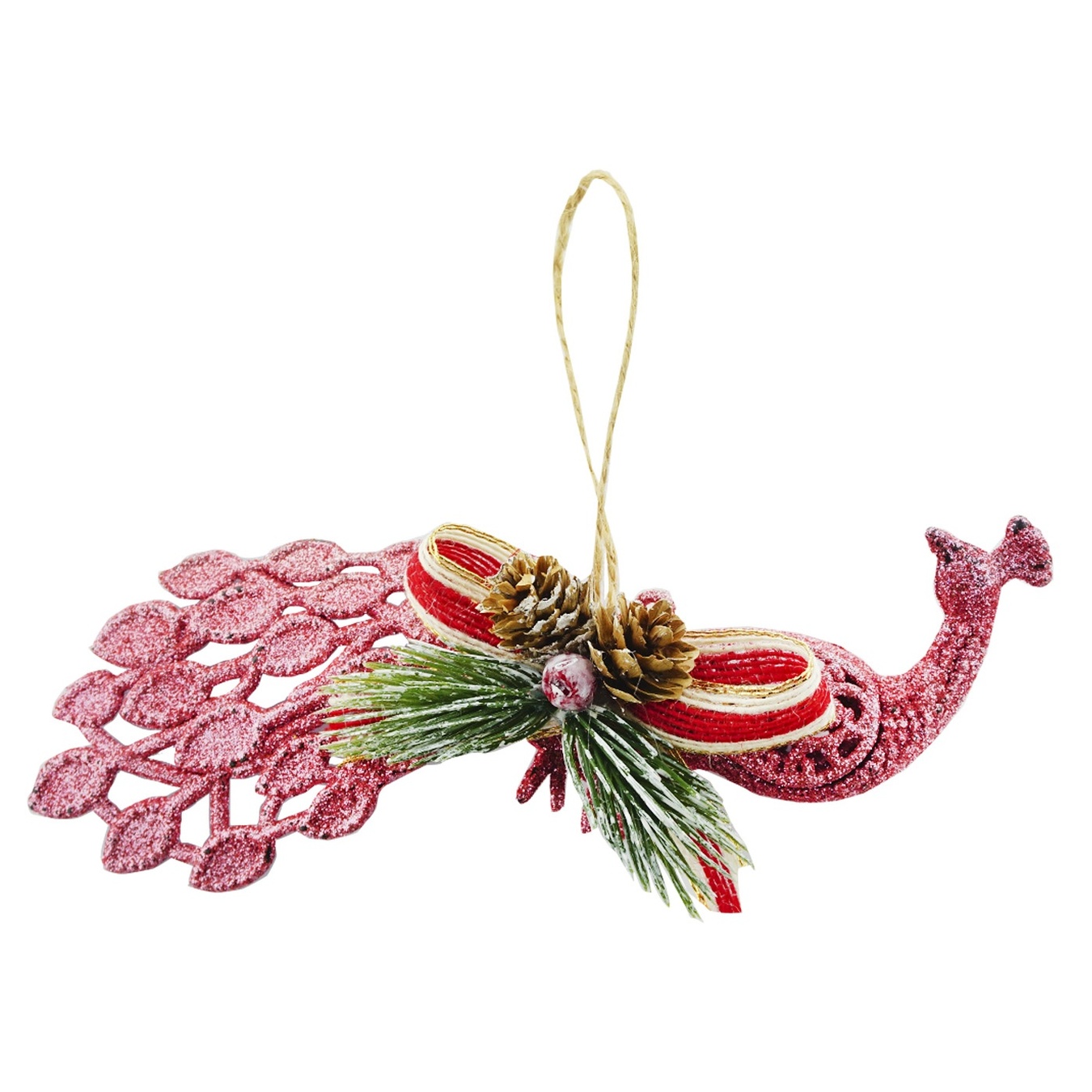 

Украшение Ruian Shunda Craft&Gift Павлин 20см