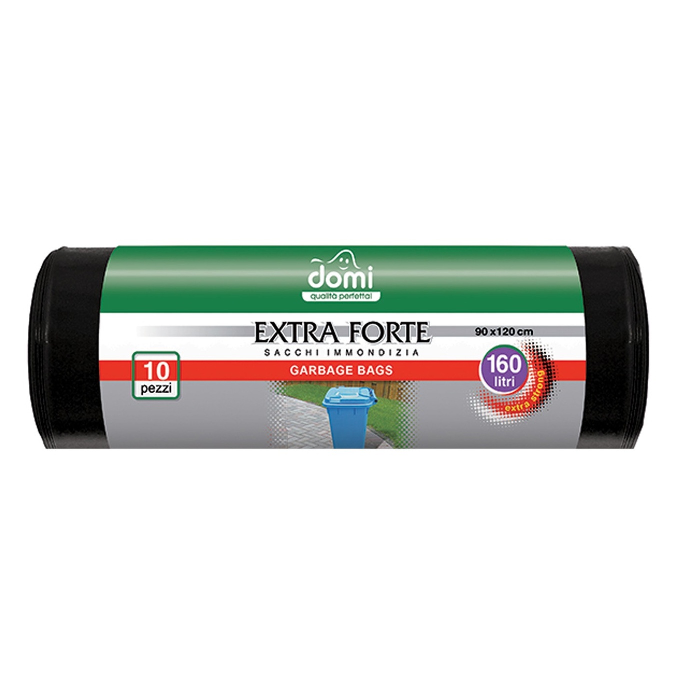 

Пакеты для мусора Domi 160л 10шт