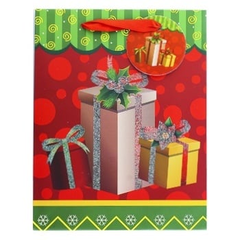 Happycom Paper Christmas Package 18x22cm - buy, prices for METRO - photo 5