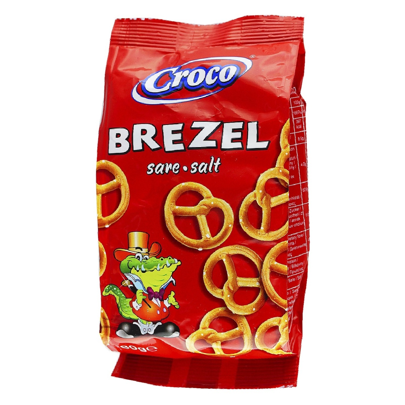 

Брецели Croco соленые 80г