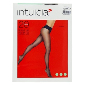 Колготи Intuicia Bikini LW жіночі димчаті 20ден 3р