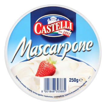 Сир Castelli Маскарпоне 80% 250г - купити, ціни на - фото 2