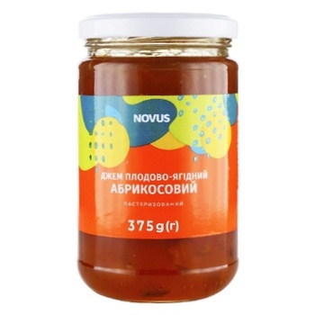 Джем Novus Абрикос 375г