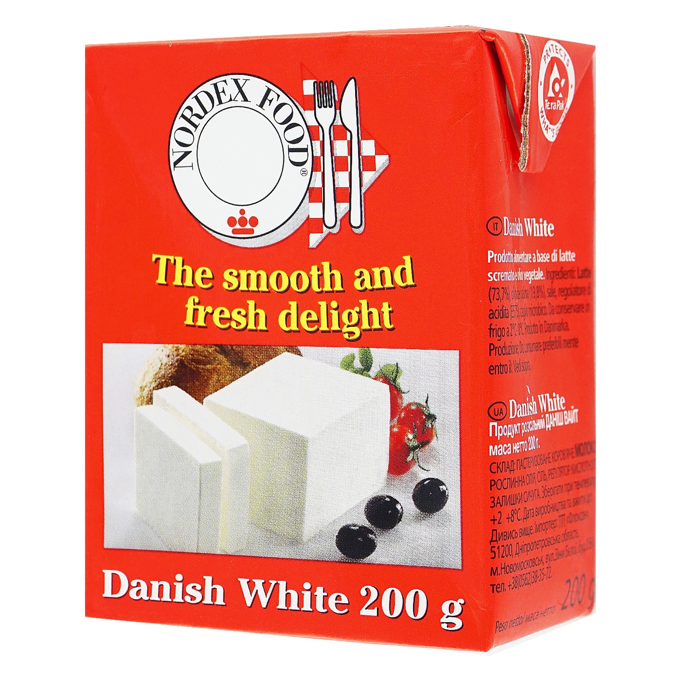 

Сыр Nordex Food Danish White Фета 52% 200г