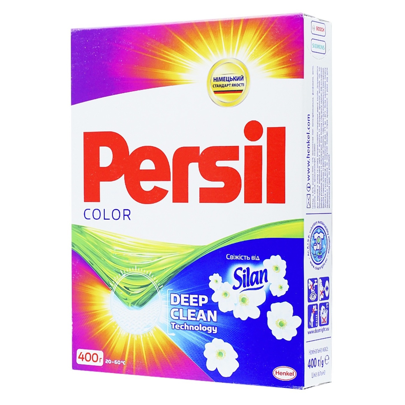 

Порошок стиральный Persil Color Silan 400г