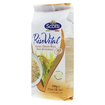 Riso Scotti brown long grain rice 500g - buy, prices for ULTRAMARKET - photo 1