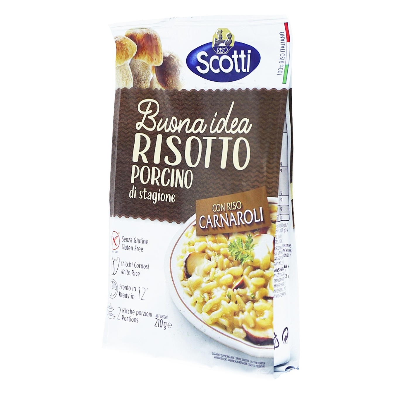 

Рис Riso Scotti Risotto с грибами 210г