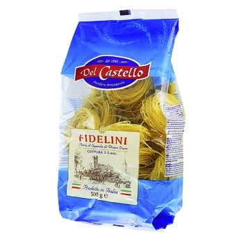 Dei Castello №100 Thin Nests Pasta 500g - buy, prices for NOVUS - photo 1