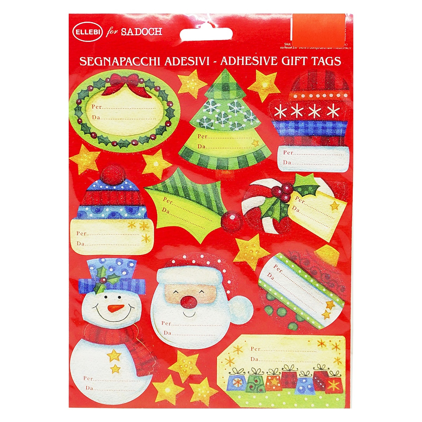 

Набор наклеек Happycom для подарка 10шт