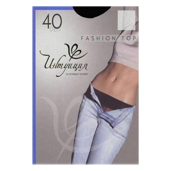 Intuyitsiya Fashion Top Antrazite Women's Tights 40den 2s - buy, prices for NOVUS - photo 2