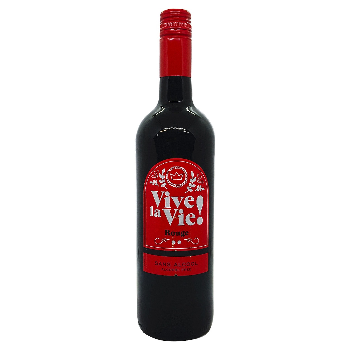 

Вино Vive la Vie Rouge безалкогольное белое полусладкое 0,5% 0,75л