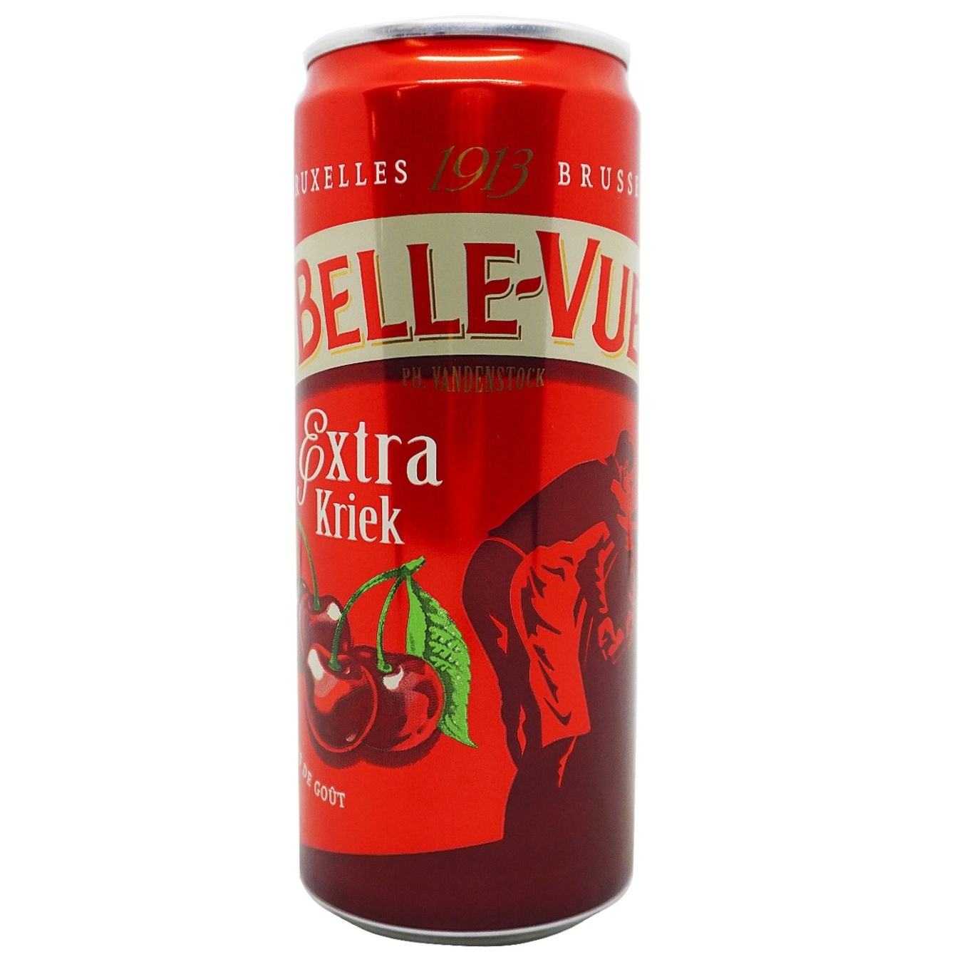 

Пиво Belle-Vue Extra Kriek полутемное ж/б 4,1% 0,33л