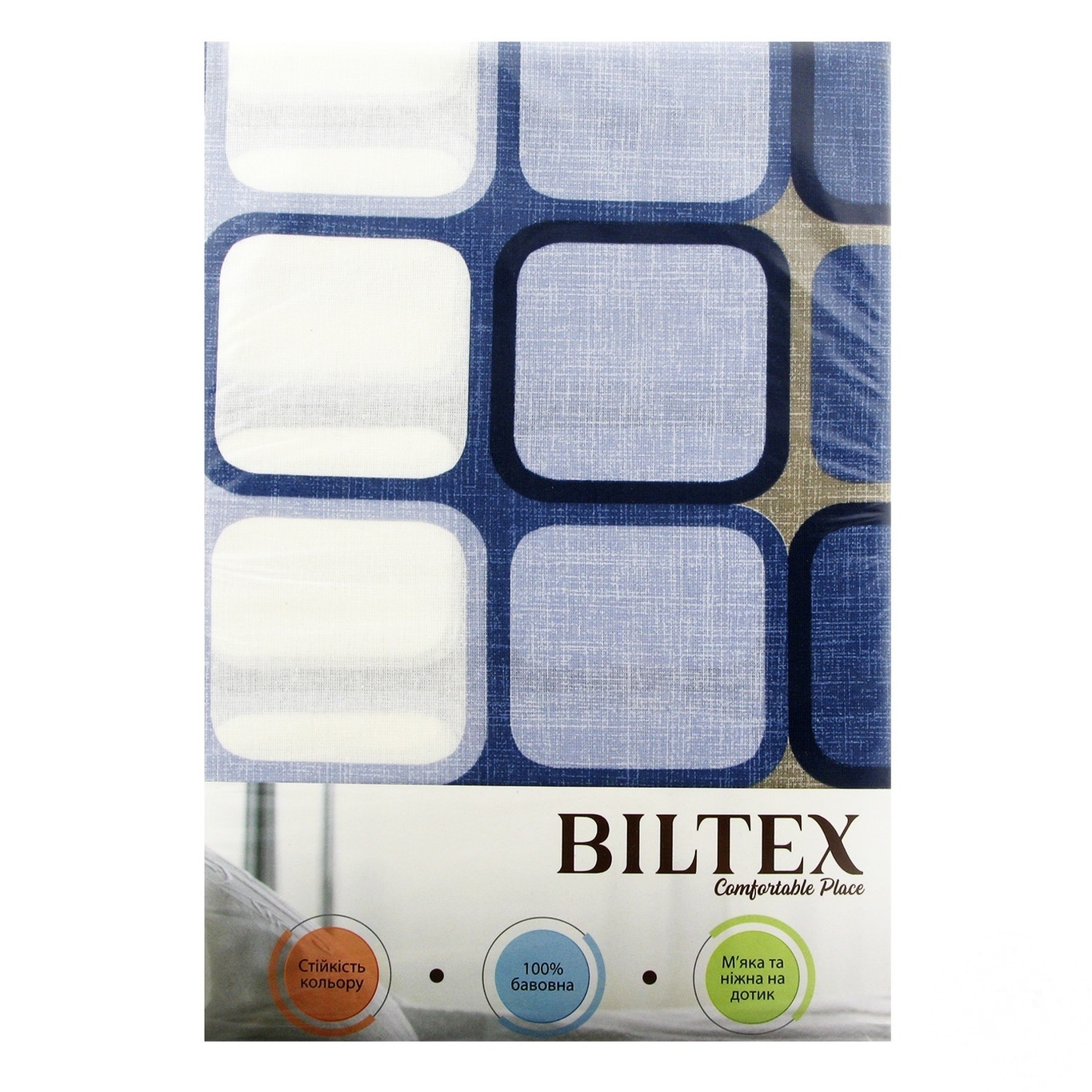 

Комплект постельного белья Biltex Мажор 145х215см