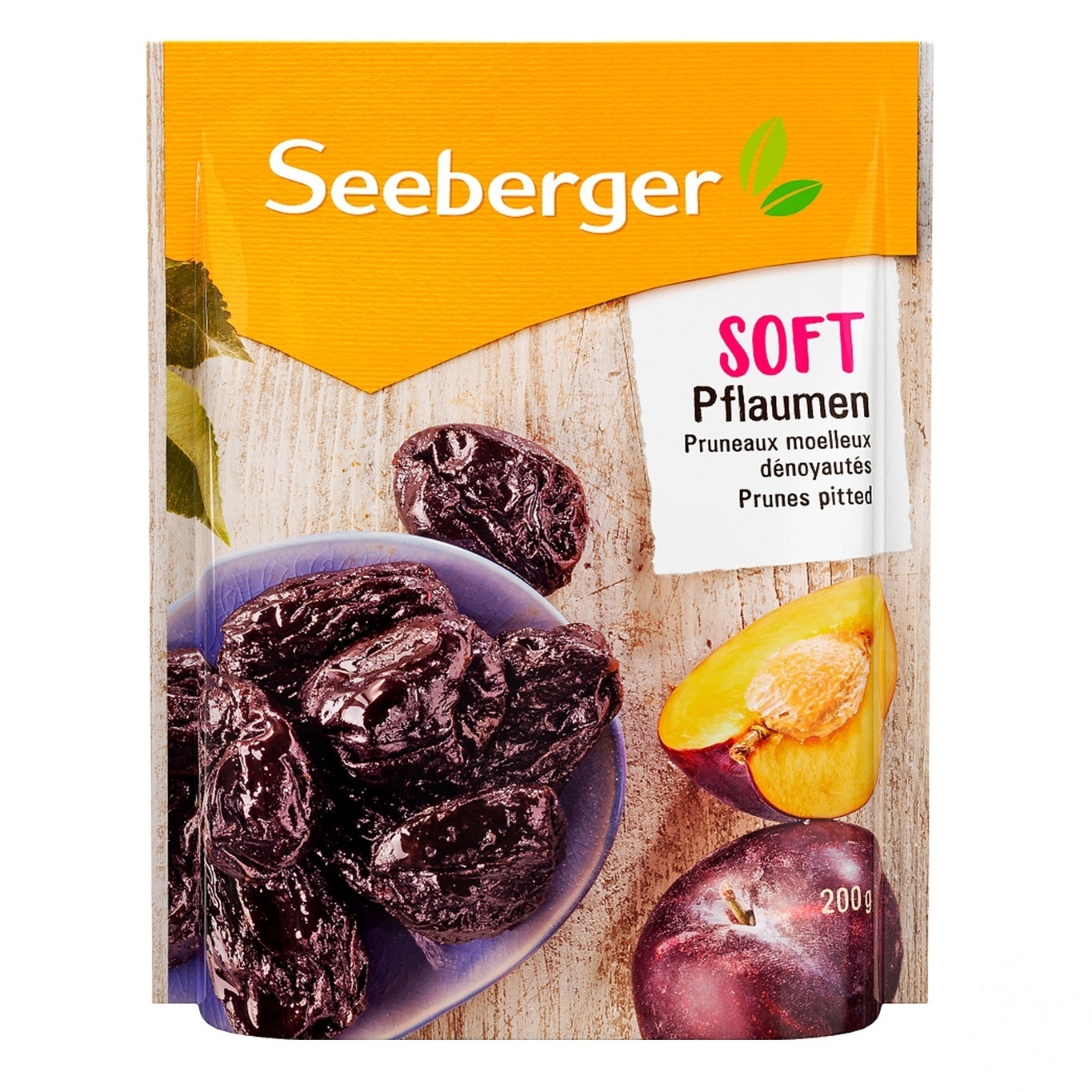 

Сливы Seeberger Экста мягкие 200г