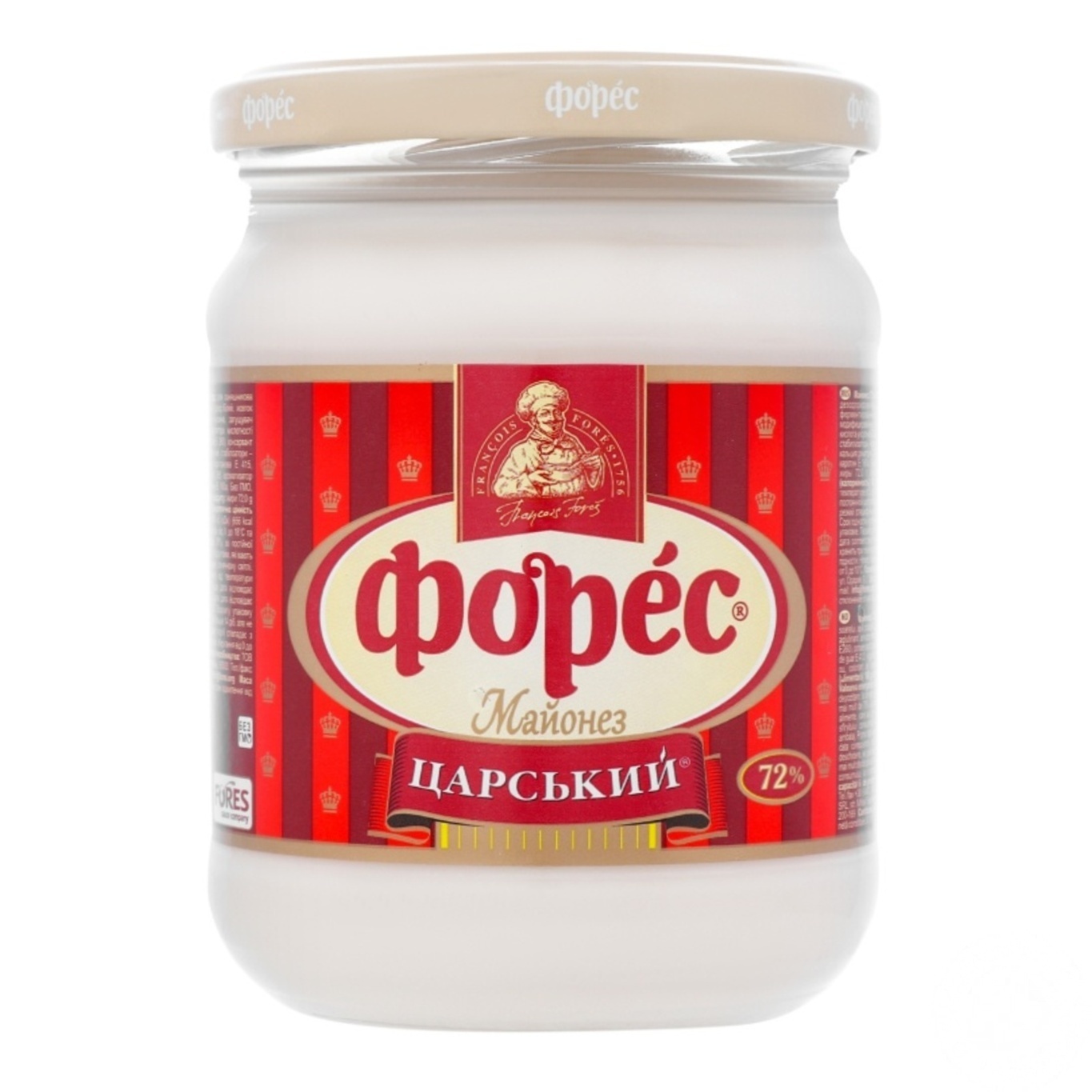 

Майонез Форес Царский 72% 440г