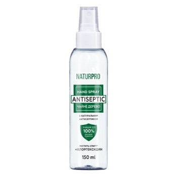 Naturpro Tea Tree Antiseptic Hand Spray 150ml - buy, prices for NOVUS - photo 1