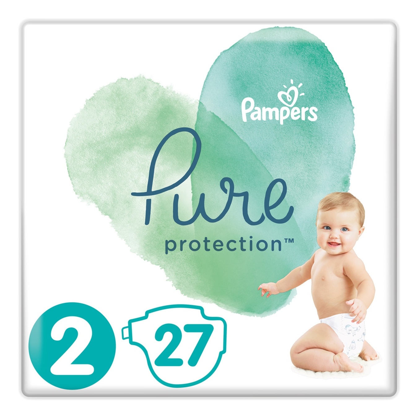 

Подгузники Pampers Pure Protection Mini 4-8кг 27шт