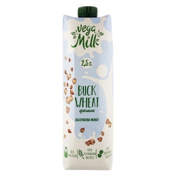 Vega Milk Buckwheat Drink Ultrapasteurized 950ml - buy, prices for Auchan - photo 2