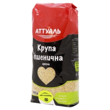 Крупа пшеничная Аттуаль Артек 800г - купить, цены на - фото 1