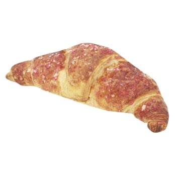 Croissant with Raspberry Filling and Coconut Cream 80g - buy, prices for NOVUS - photo 1