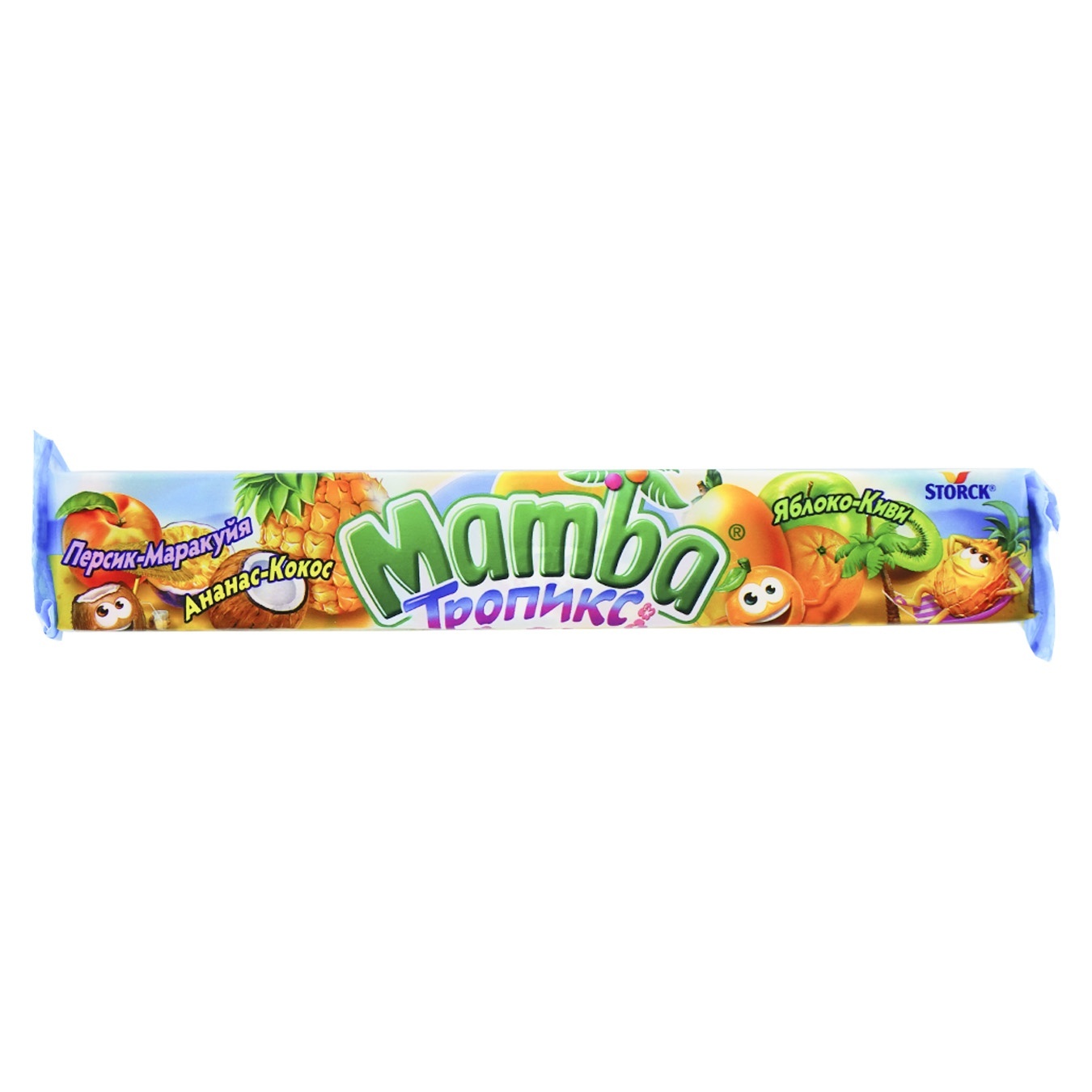 

Конфеты жевательные Mamba Storck Tropics 79.5г