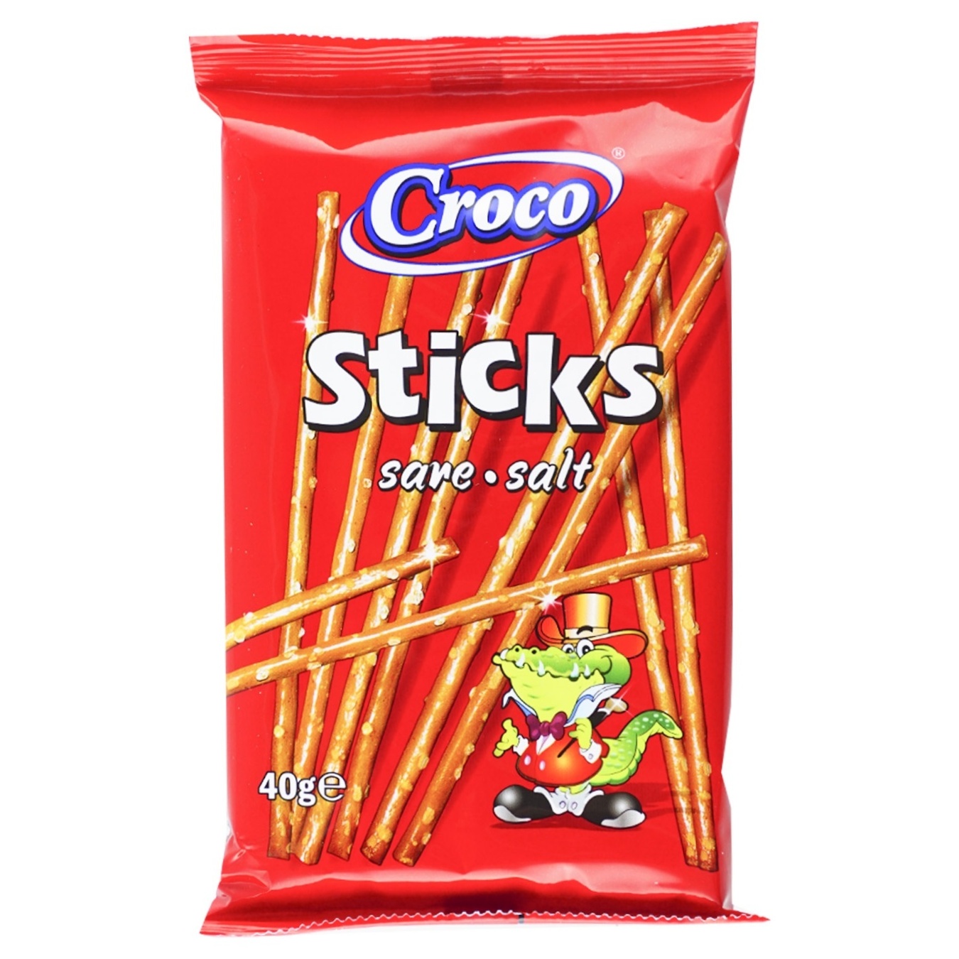 

Соломка Croco Sticks соленая с солью 40г