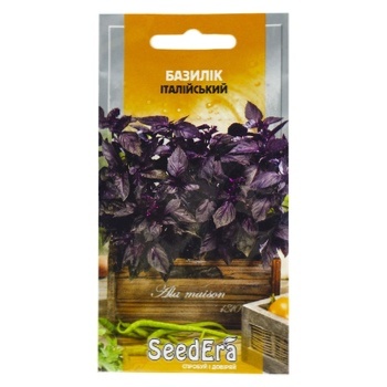 Seedera Italian Purple Basil Seeds 0.5g - buy, prices for NOVUS - photo 1