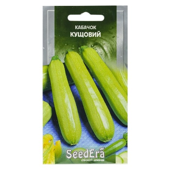 Насіння Seedera Кабачок кущовий 3г - купити, ціни на Auchan - фото 1