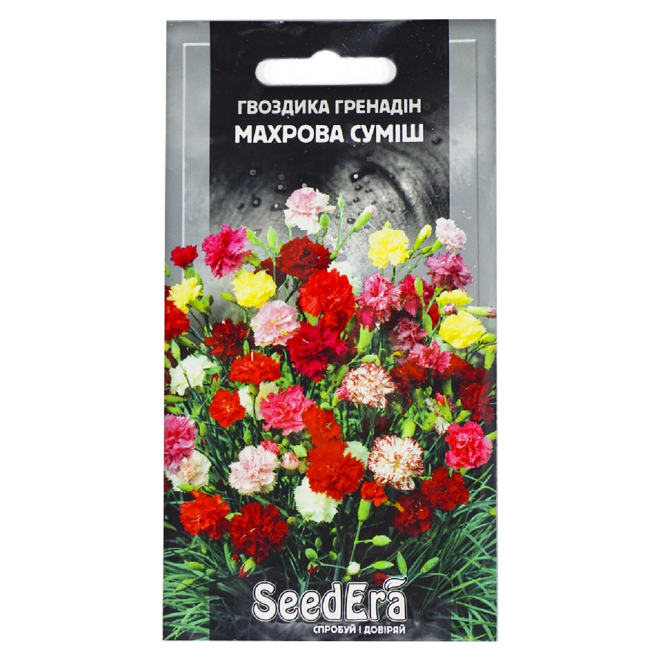 

Семена Seedera Цветы Гвоздика садовая Гренадин махровая смесь двухлетняя 0,3г