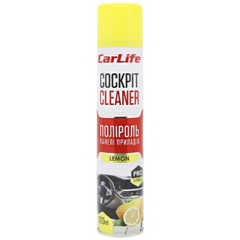 CarLife Cleaner Lemon Instrument Panel Cleaner 320ml - buy, prices for NOVUS - photo 1