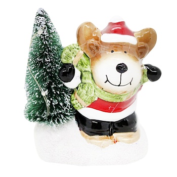 Koopman New Year's Figure with Backlit 102х75х12cm in Assortment - buy, prices for - photo 3