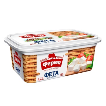Сыр Ферма Фета 45% 250г