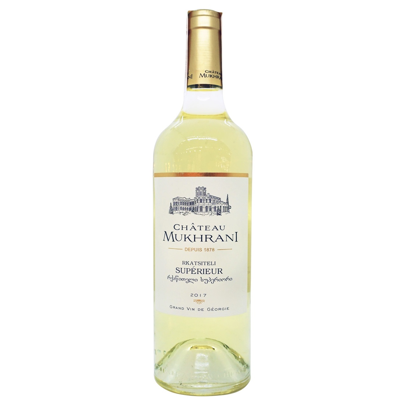 

Вино Chateau Mukhrani Ркацители белое сухое 12.5% 0,75л