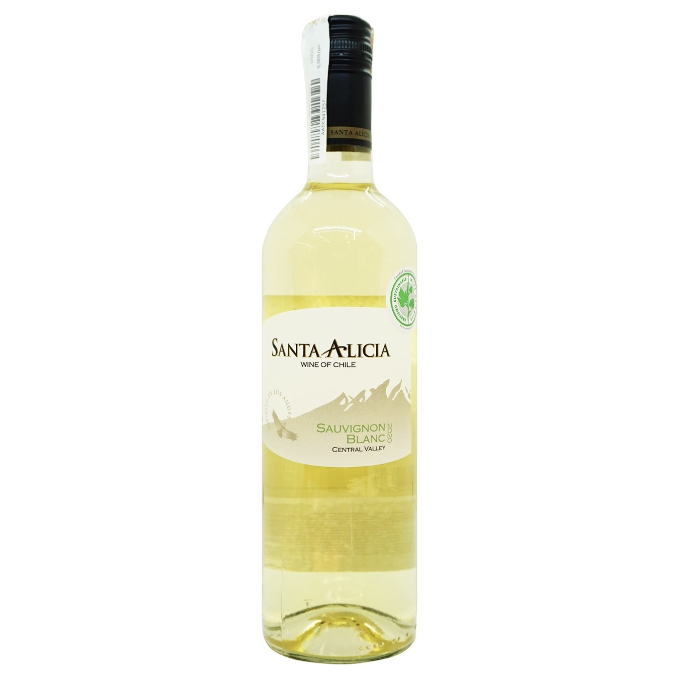 

Вино Santa Alicia Sauvignon Blanc Central Valley белое сухое 12,5% 0,75л