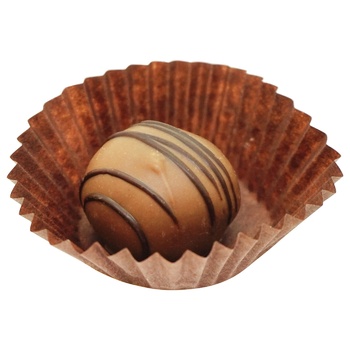 In Milk Chocolate With Cognac Triffle 11g - buy, prices for NOVUS - photo 1