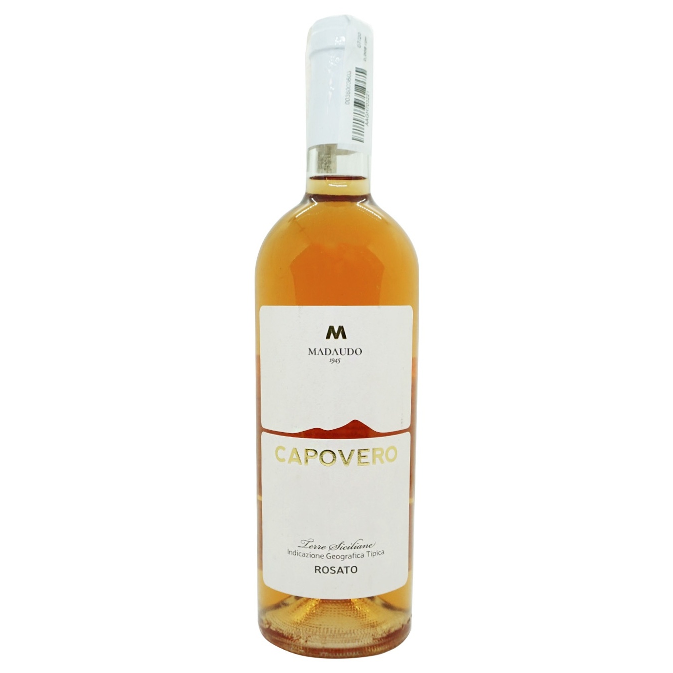 

Вино Capovero Rosato розовое сухое 12,5% 0,75л